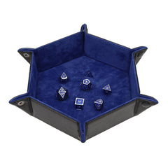 Forged Gaming Hexagon Snap Folding Dice Tray - Various Colors | Dragon's Lair Comics and Fantasy Houston TX