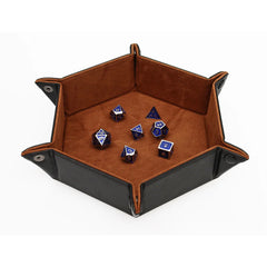Forged Gaming Hexagon Snap Folding Dice Tray - Various Colors | Dragon's Lair Comics and Fantasy Houston TX