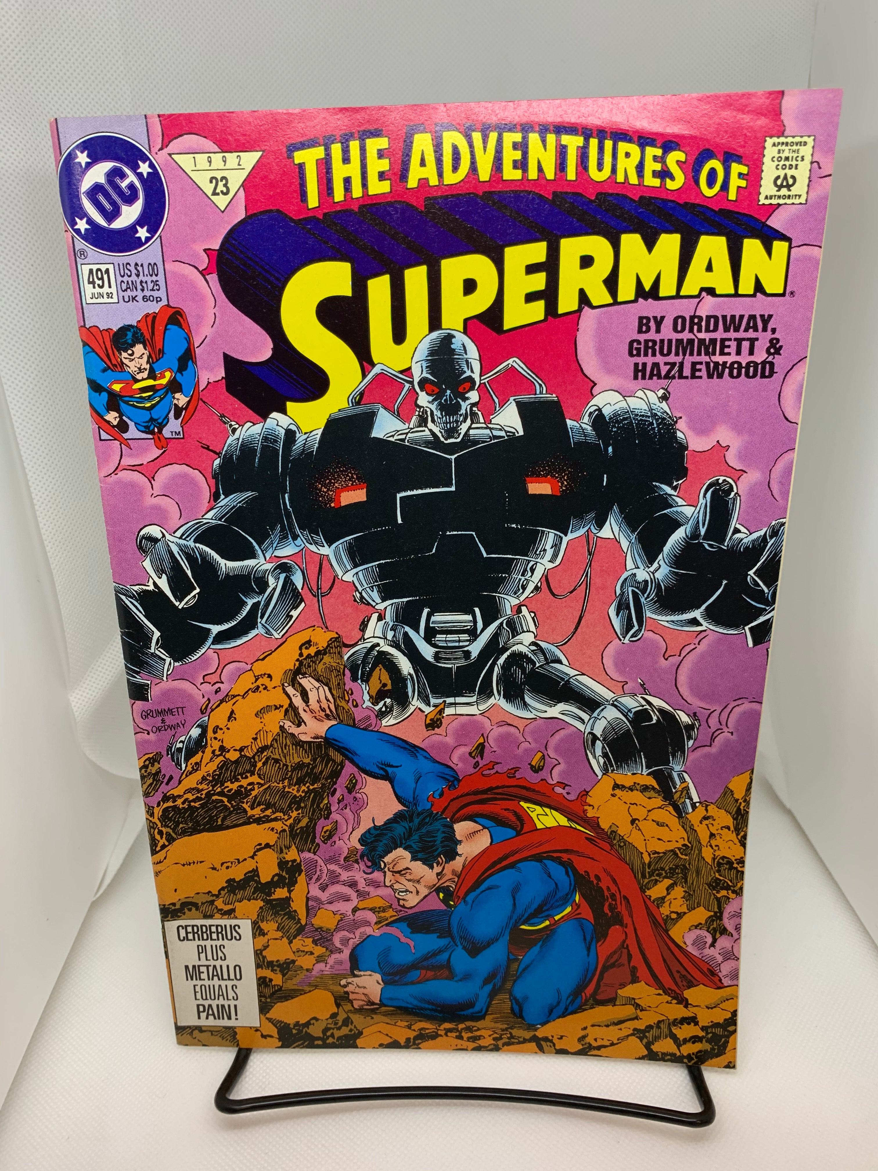 The Adventures of Superman #491 | Dragon's Lair Comics and Fantasy Houston TX