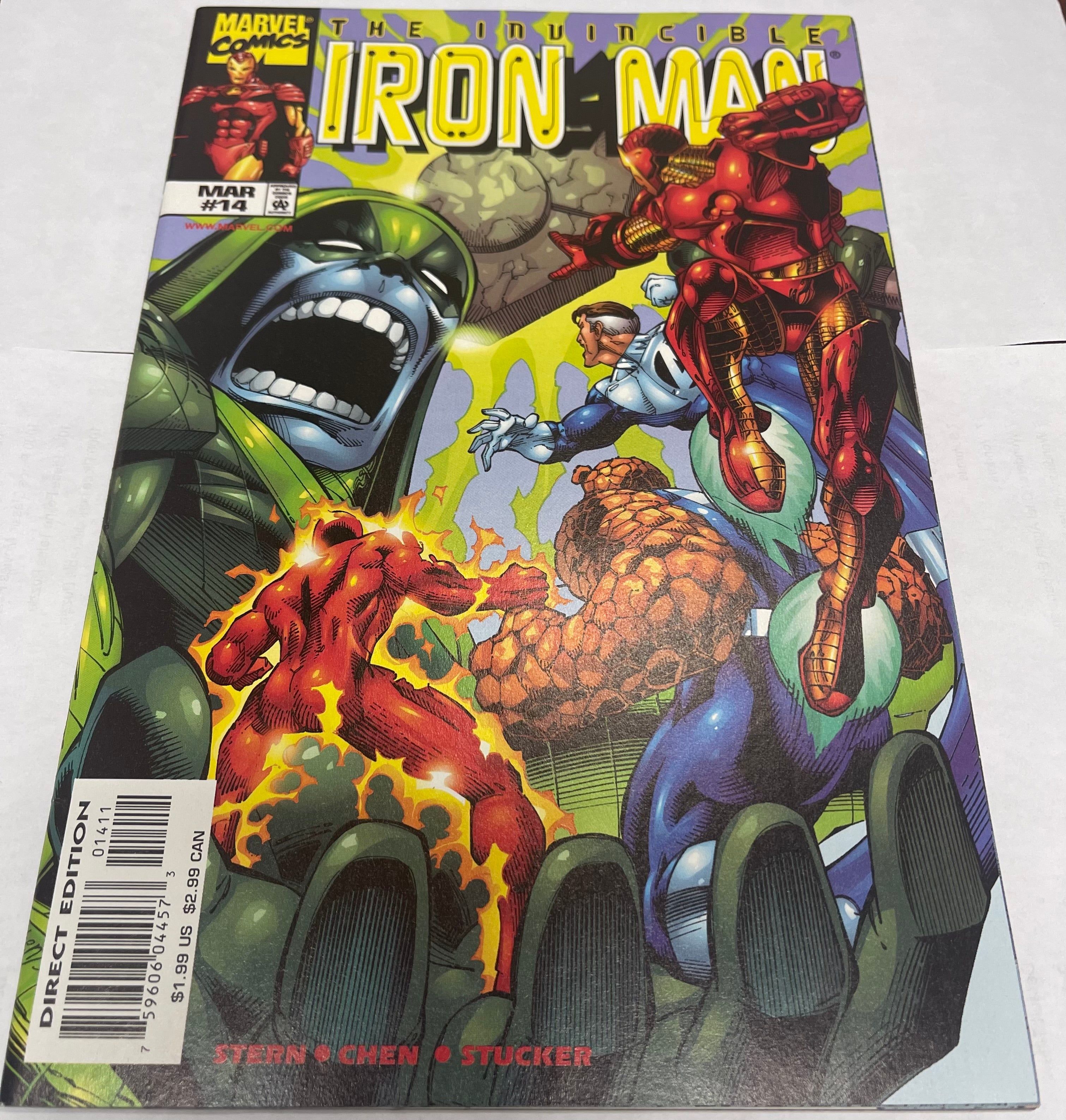 Invincible Iron Man #14 March 1999 | Dragon's Lair Comics and Fantasy Houston TX