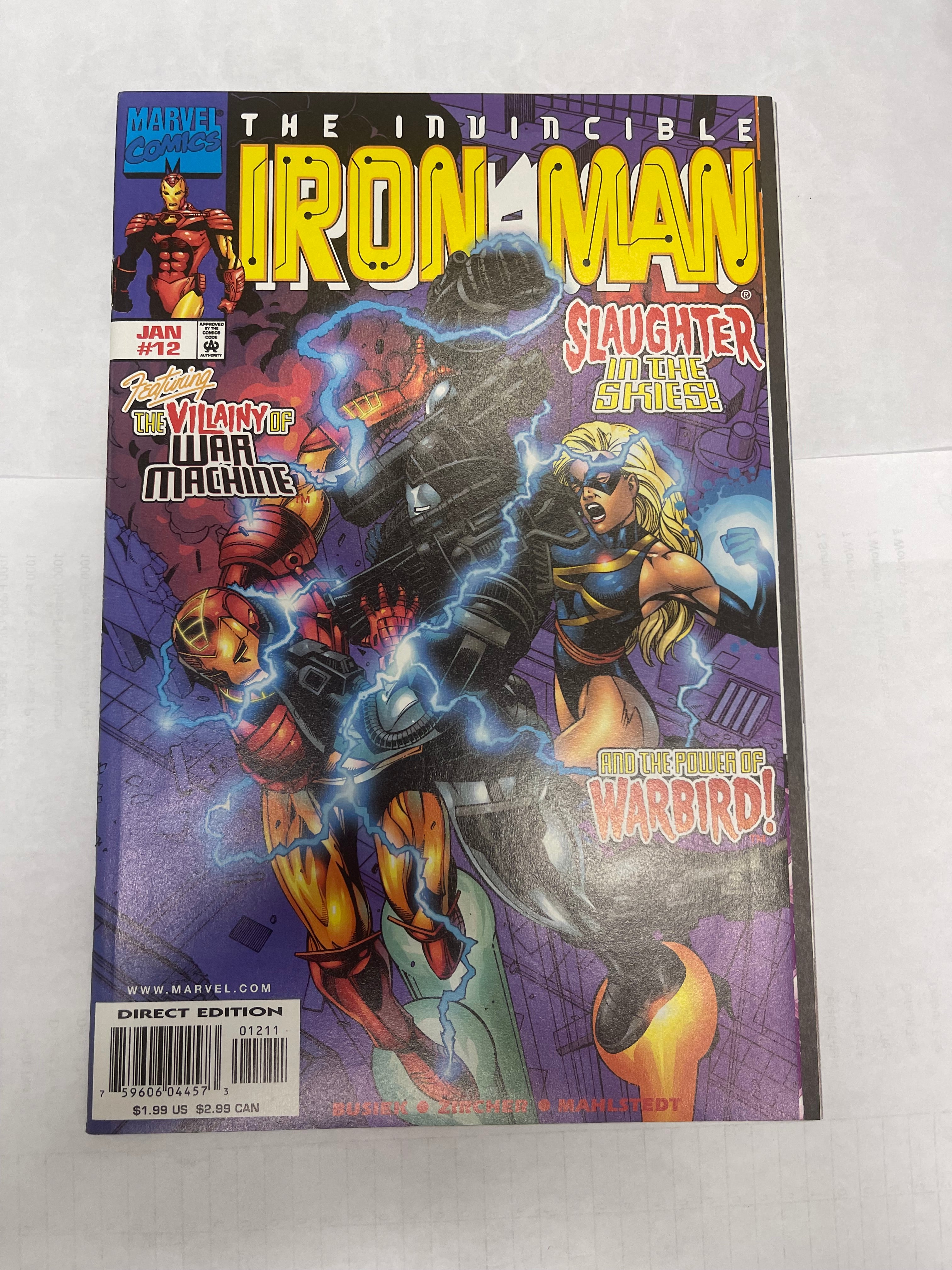 Invincible Iron Man #12 January 1998 | Dragon's Lair Comics and Fantasy Houston TX