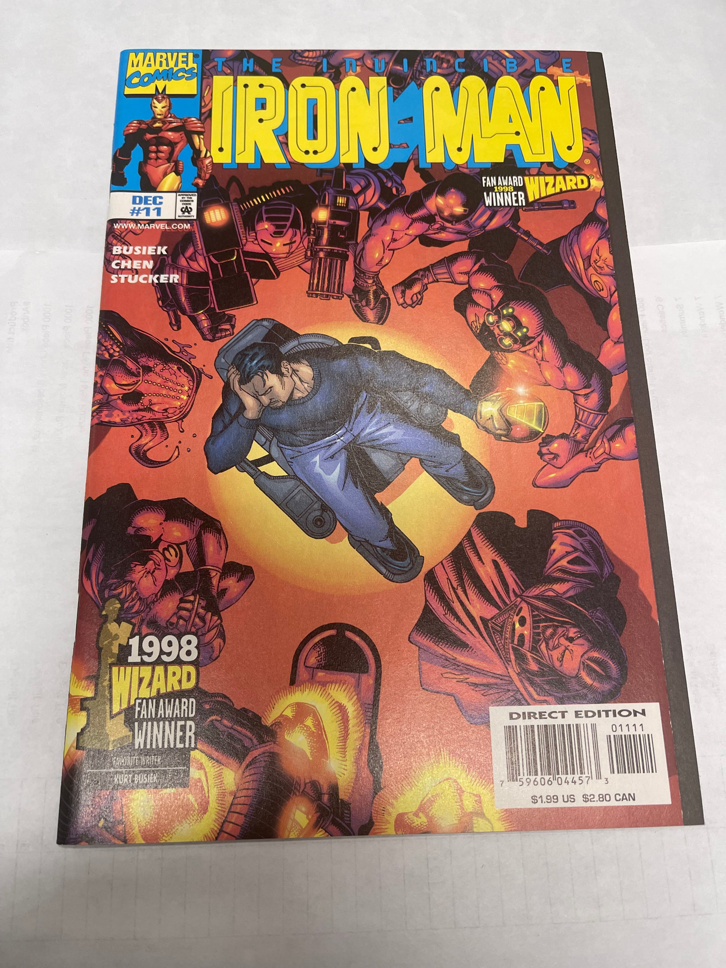 Invincible Iron Man #11 December 1998 | Dragon's Lair Comics and Fantasy Houston TX