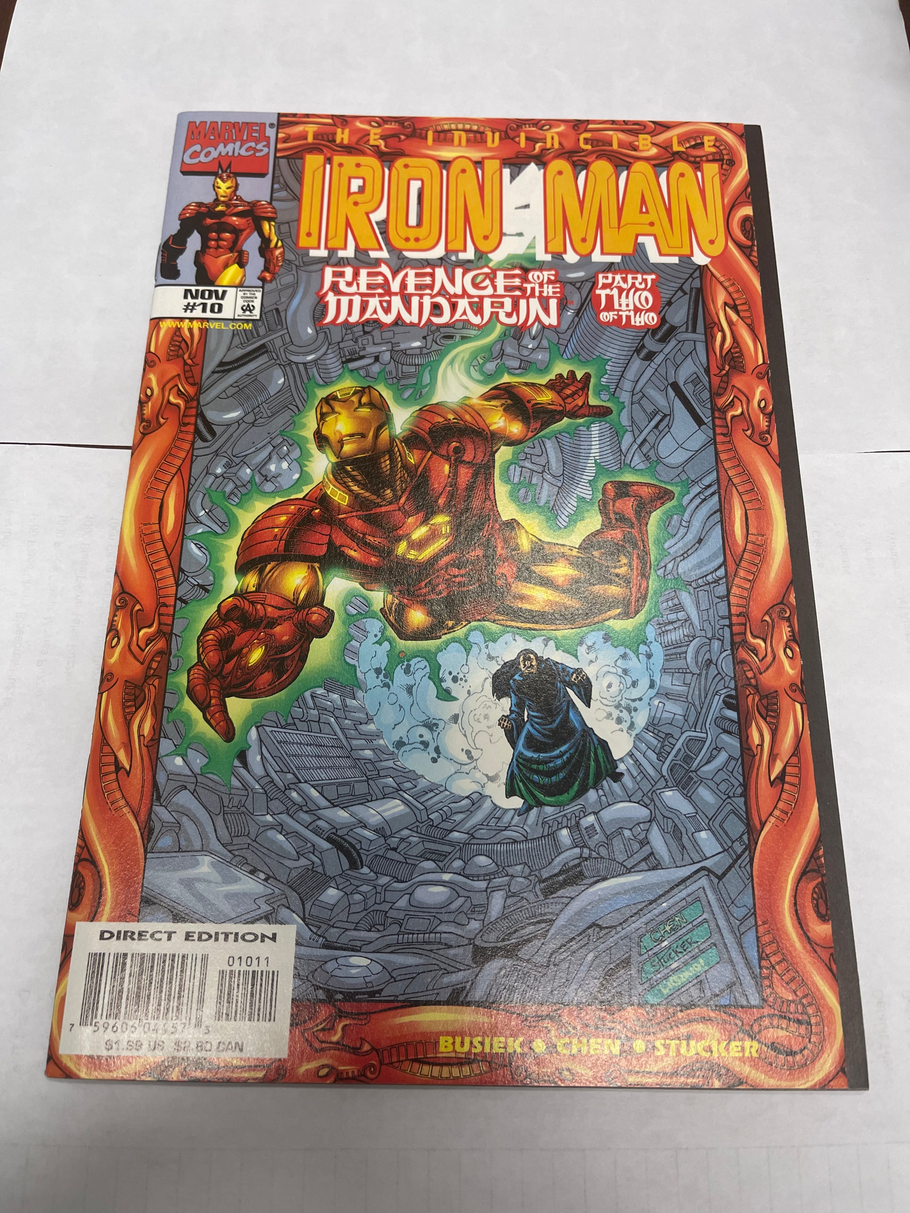 Invincible Iron Man #10 November 1998 | Dragon's Lair Comics and Fantasy Houston TX