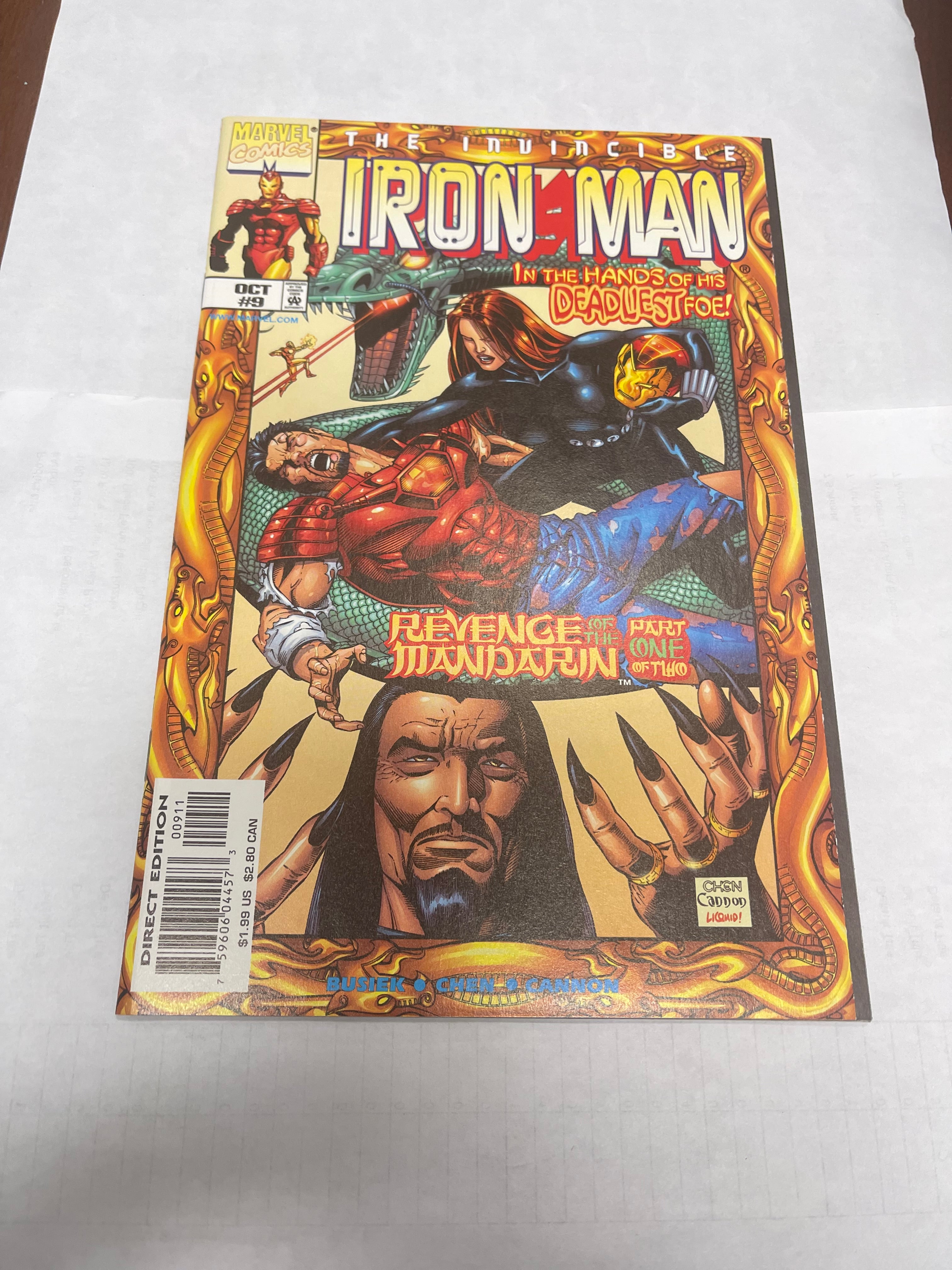 Invincible Iron Man #9 October 1998 | Dragon's Lair Comics and Fantasy Houston TX