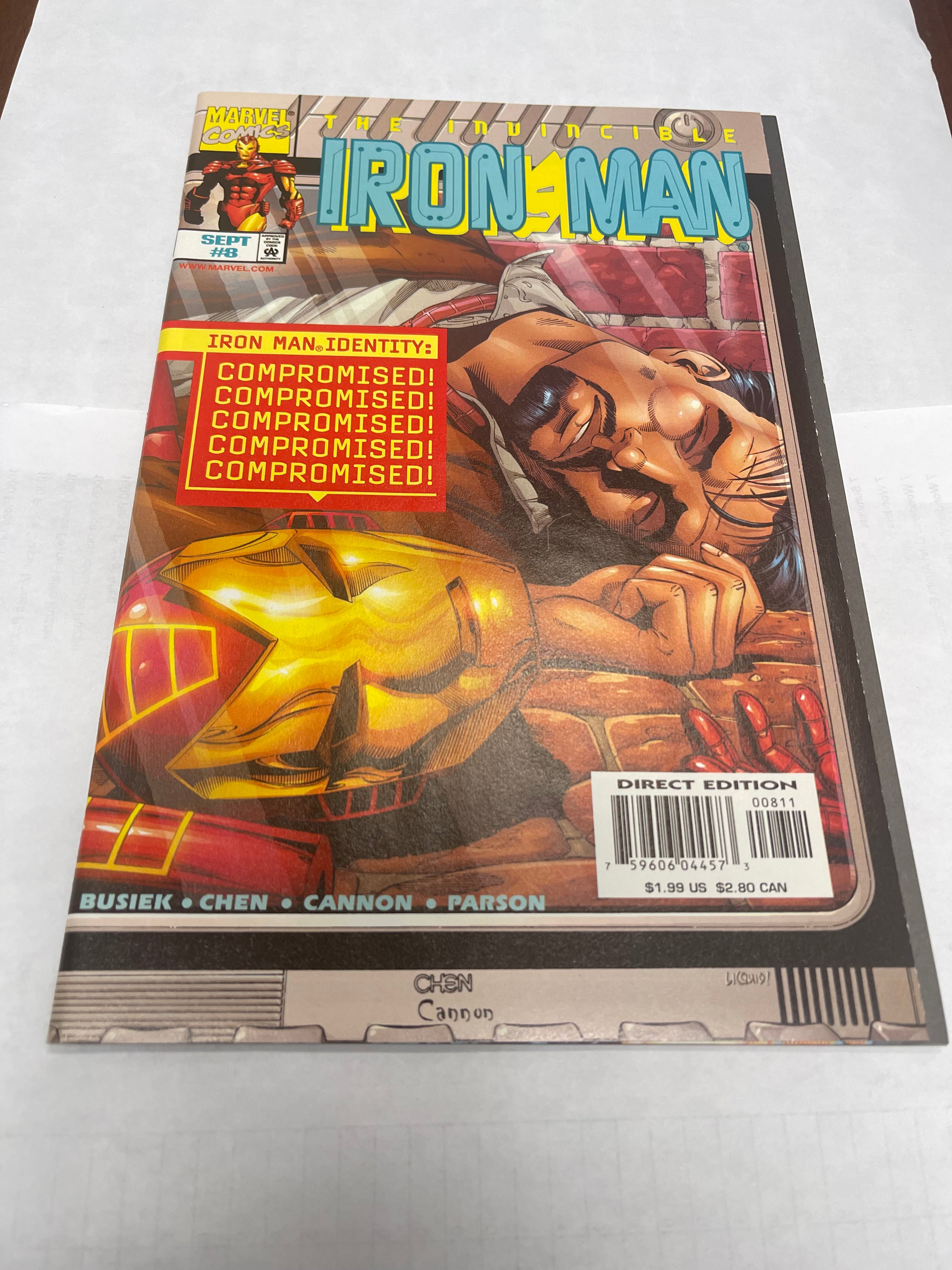 Invincible Iron Man #8 September 1998 | Dragon's Lair Comics and Fantasy Houston TX