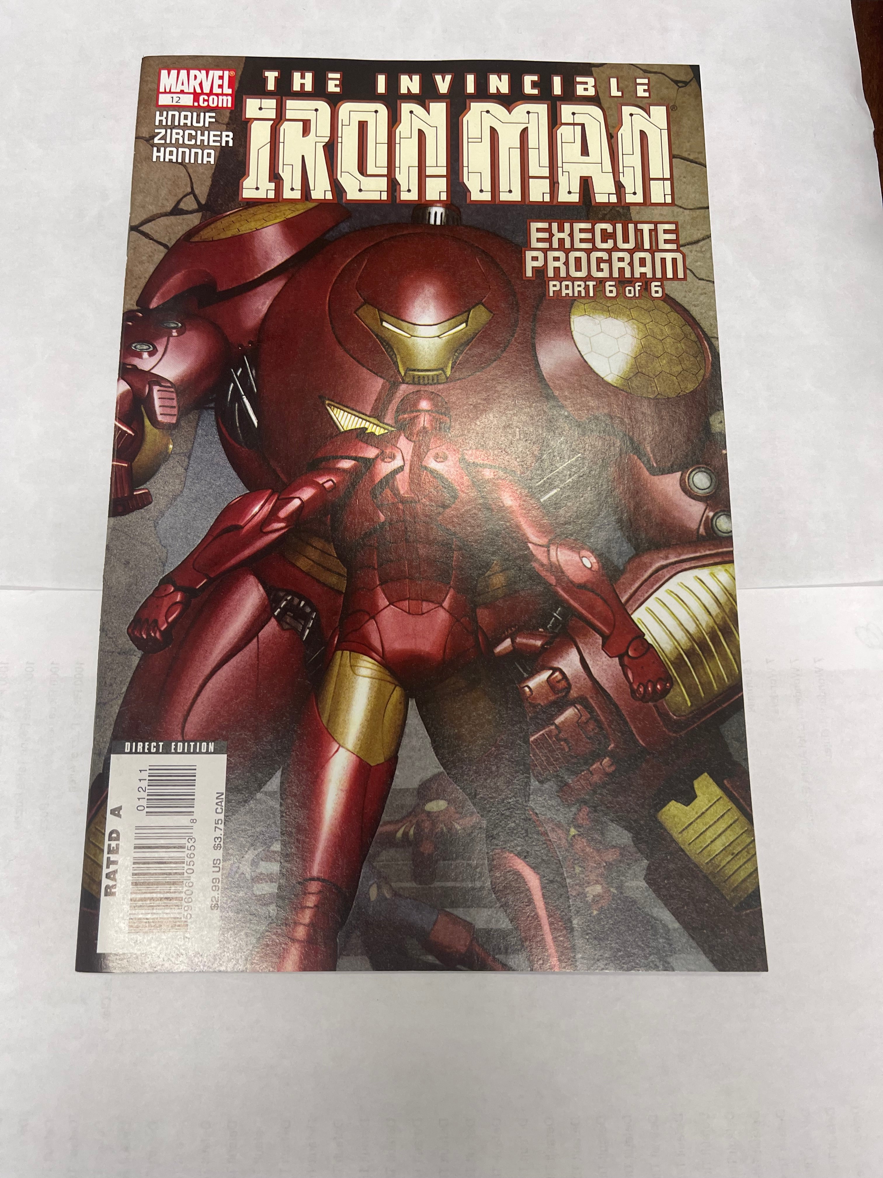 Invincible Iron Man Execute Program #6/6 November 2006 | Dragon's Lair Comics and Fantasy Houston TX