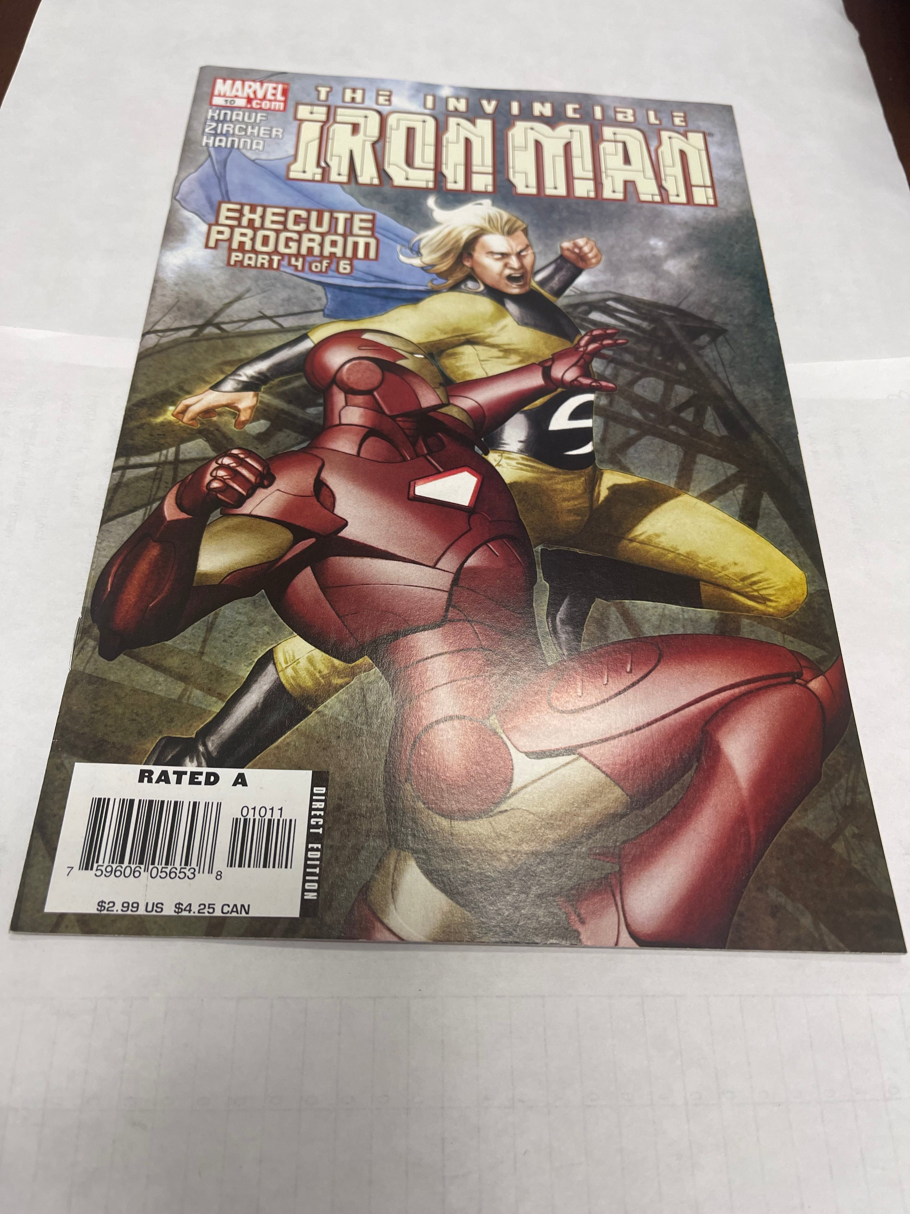 Invincible Iron Man Execute Program #4/6 September 2006 | Dragon's Lair Comics and Fantasy Houston TX