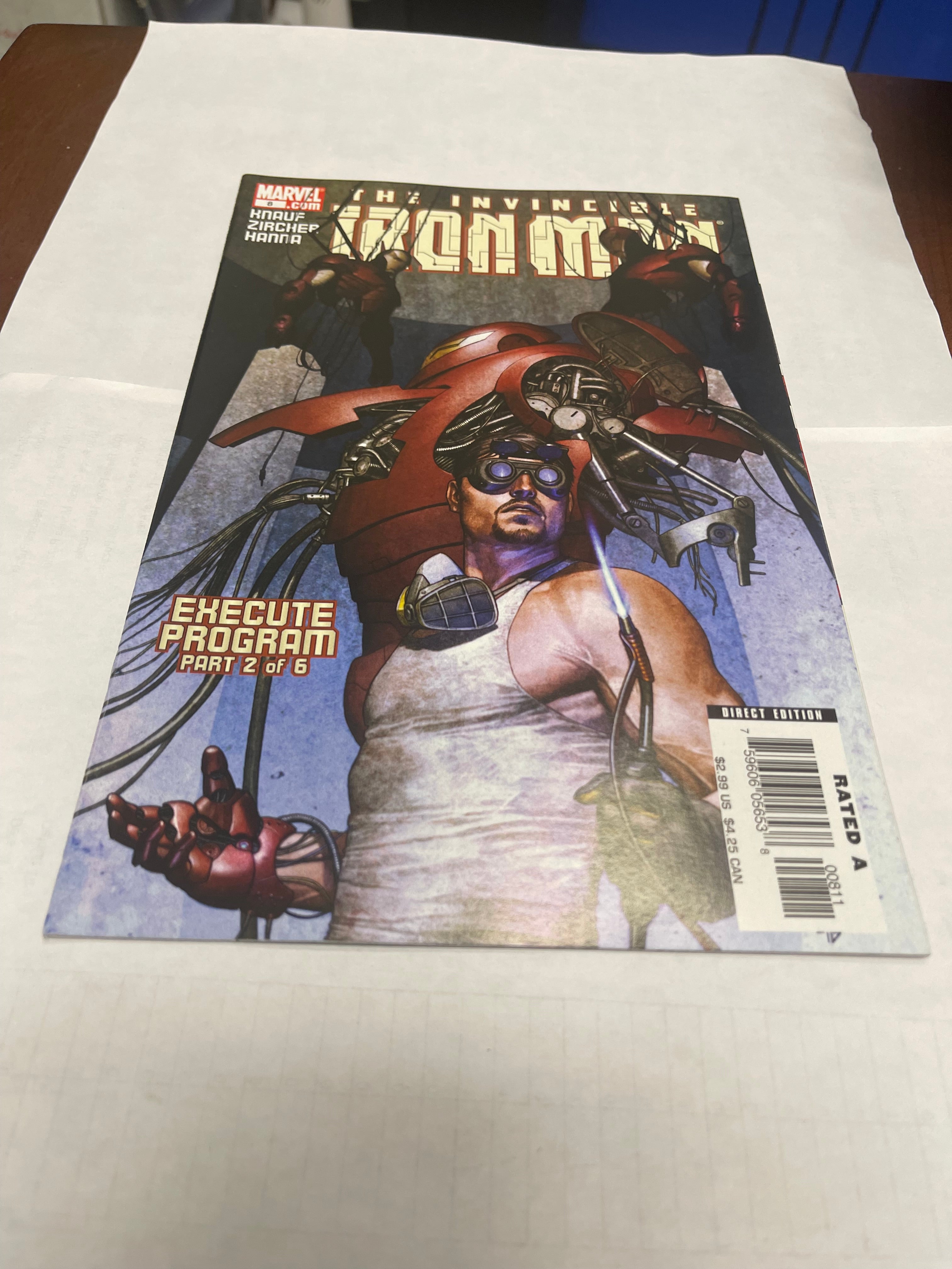 Invincible Iron Man Execute Program #2/6 July 2006 | Dragon's Lair Comics and Fantasy Houston TX