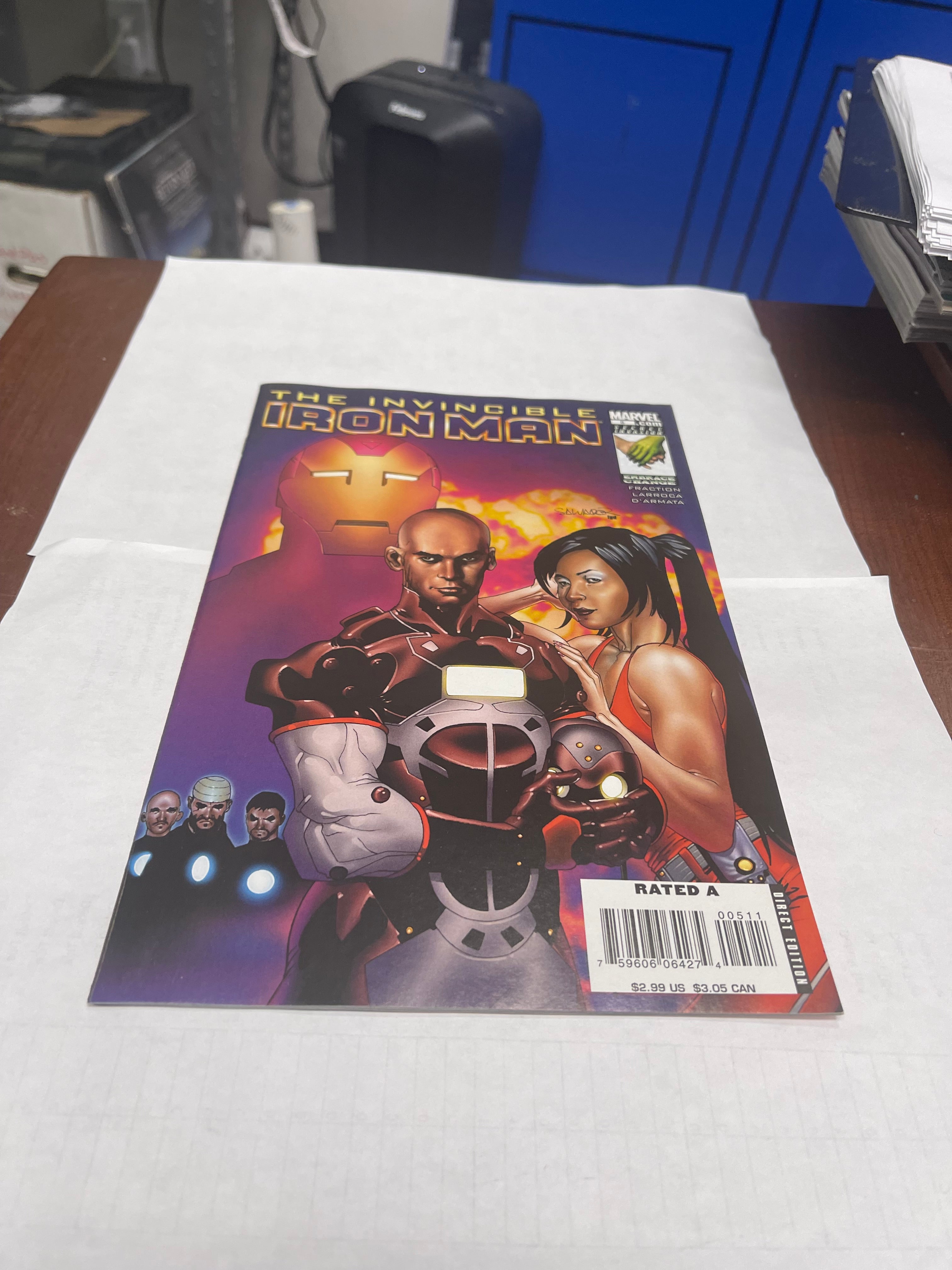 Invincible Iron Man #5 November 2008 | Dragon's Lair Comics and Fantasy Houston TX