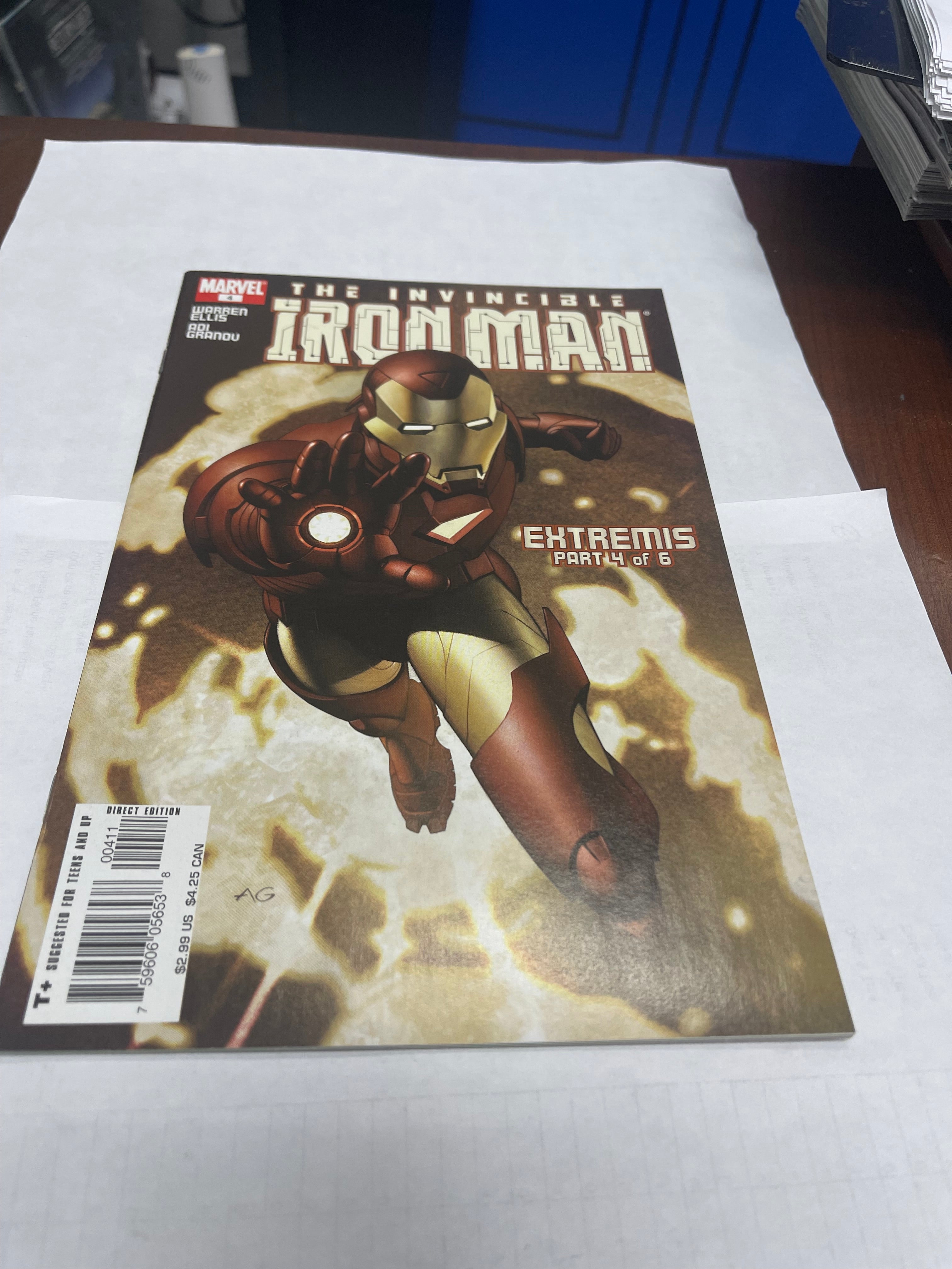 Invincible Iron Man #4 October 2005 | Dragon's Lair Comics and Fantasy Houston TX