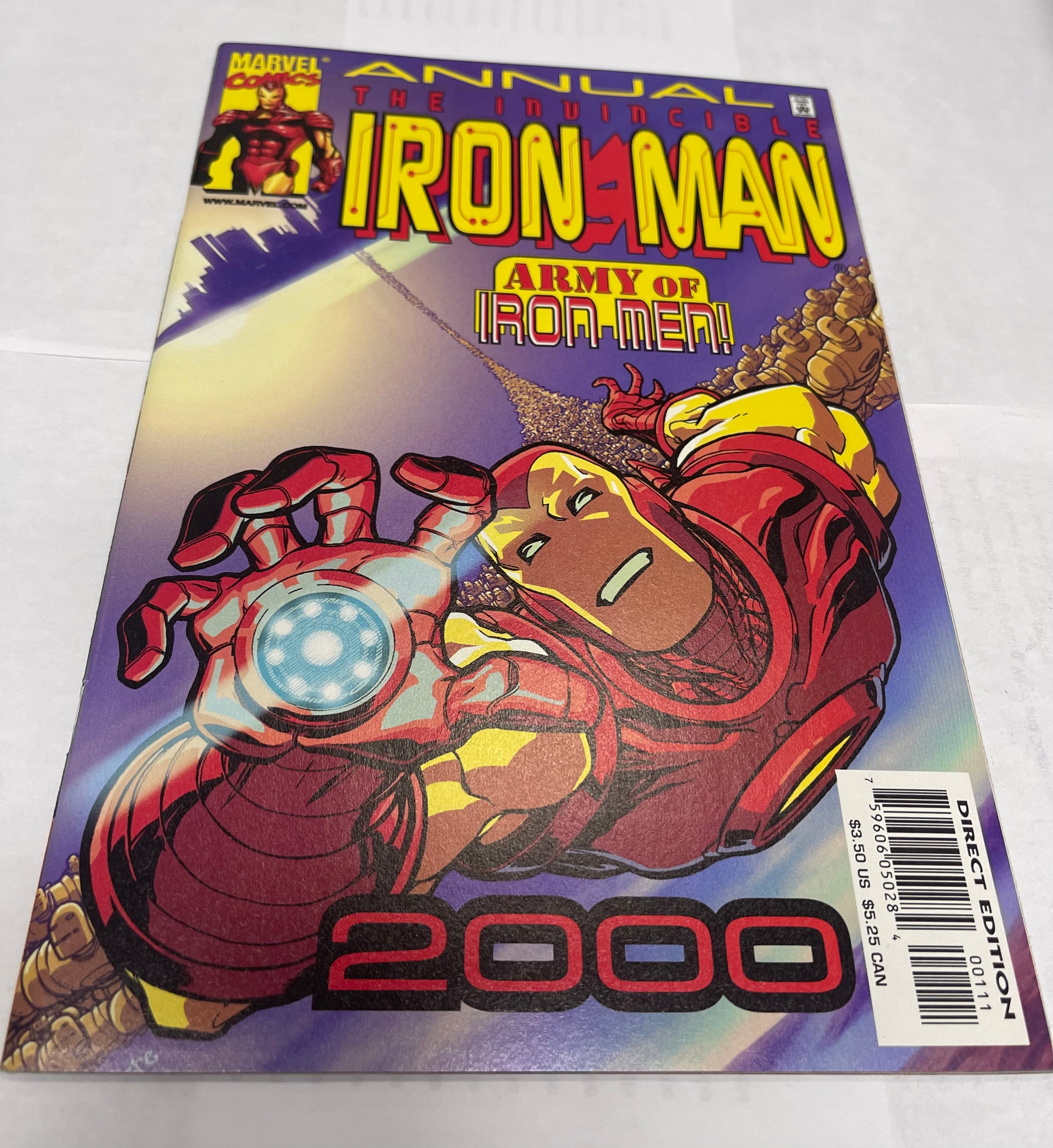 Invincible Iron Man Annual #1 2000 | Dragon's Lair Comics and Fantasy Houston TX