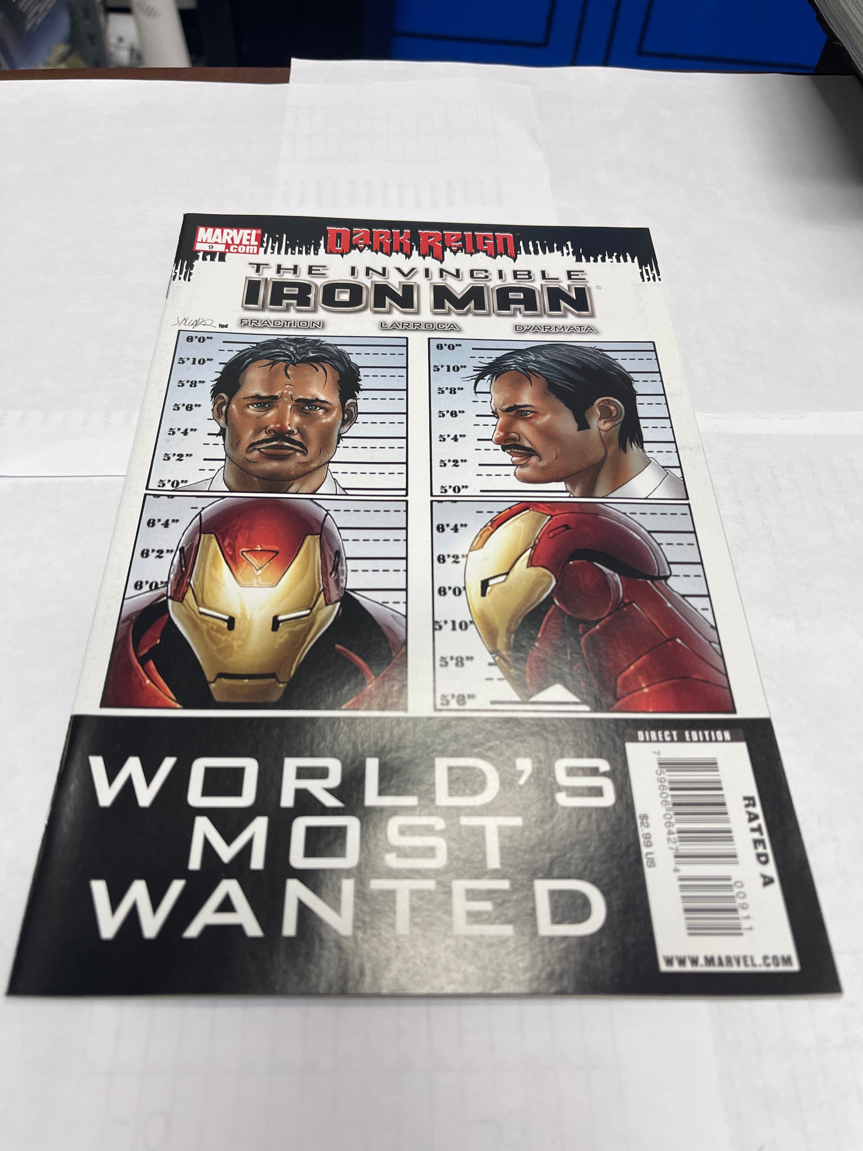 Invincible Iron Man #9 March 2009 | Dragon's Lair Comics and Fantasy Houston TX