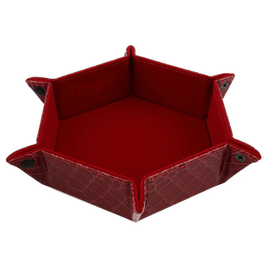 Forged Gaming Hexagon Snap Folding Dice Tray - Various Colors | Dragon's Lair Comics and Fantasy Houston TX