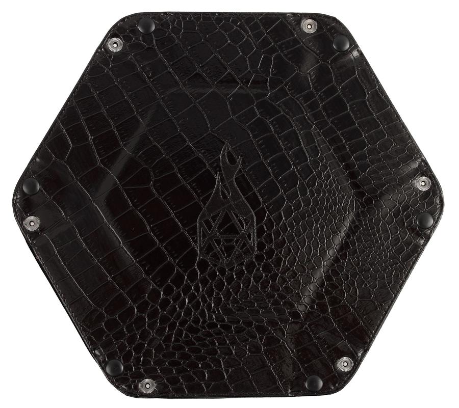 Forged Gaming Hexagon Snap Folding Dice Tray - Various Colors | Dragon's Lair Comics and Fantasy Houston TX