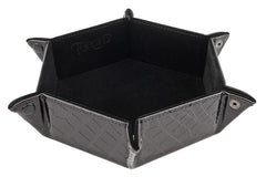 Forged Gaming Hexagon Snap Folding Dice Tray - Various Colors | Dragon's Lair Comics and Fantasy Houston TX