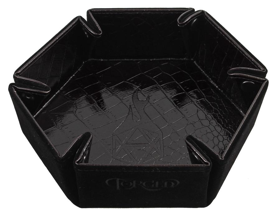 Forged Gaming Hexagon Snap Folding Dice Tray - Various Colors | Dragon's Lair Comics and Fantasy Houston TX