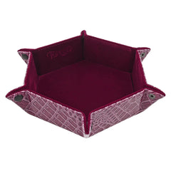 Forged Gaming Hexagon Snap Folding Dice Tray - Various Colors | Dragon's Lair Comics and Fantasy Houston TX