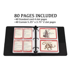 Forged Gaming: Curiosities Cache Card Binder Black | Dragon's Lair Comics and Fantasy Houston TX