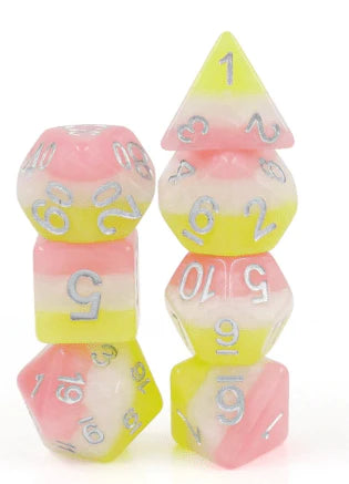 Foam Brain Posey Poly 7 Dice Set | Dragon's Lair Comics and Fantasy Houston TX