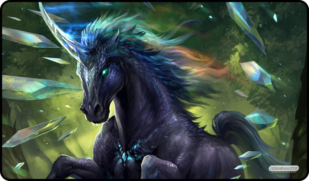 Gamermats Prismatic Unicorn Playmat - Stitched | Dragon's Lair Comics and Fantasy Houston TX