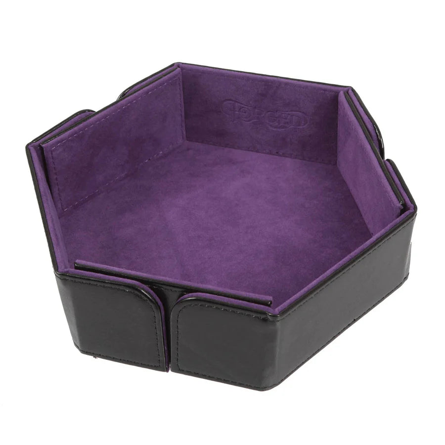 Forged Gaming Hexagon Magnetic Folding Dice Tray - Various Colors | Dragon's Lair Comics and Fantasy Houston TX