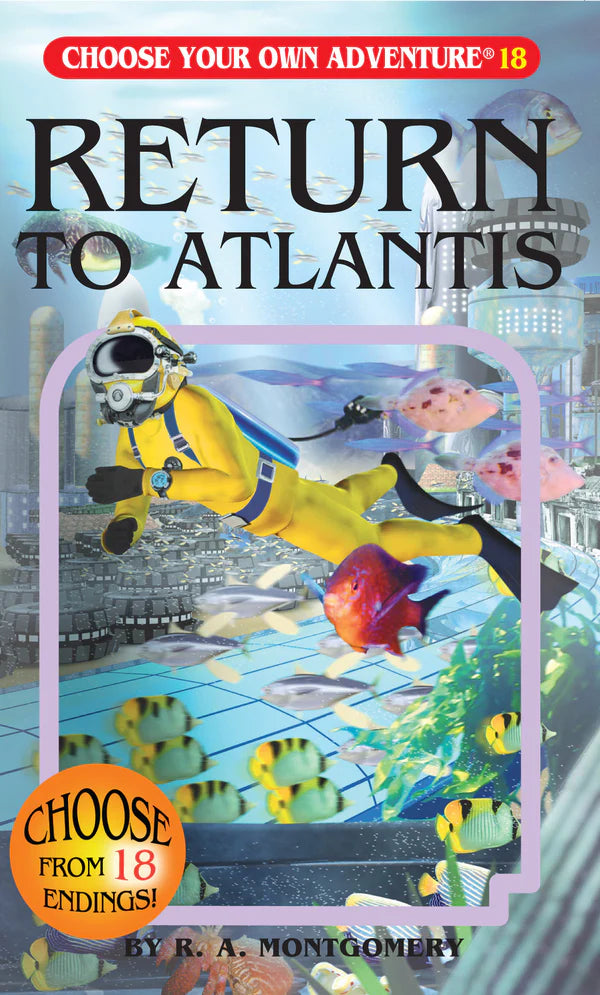 CYOA: Return to Atlantis | Dragon's Lair Comics and Fantasy Houston TX