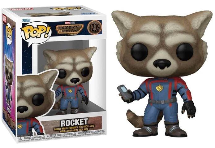 Funko Pop Guardians of the Galaxy 3: Rocket | Dragon's Lair Comics and Fantasy Houston TX