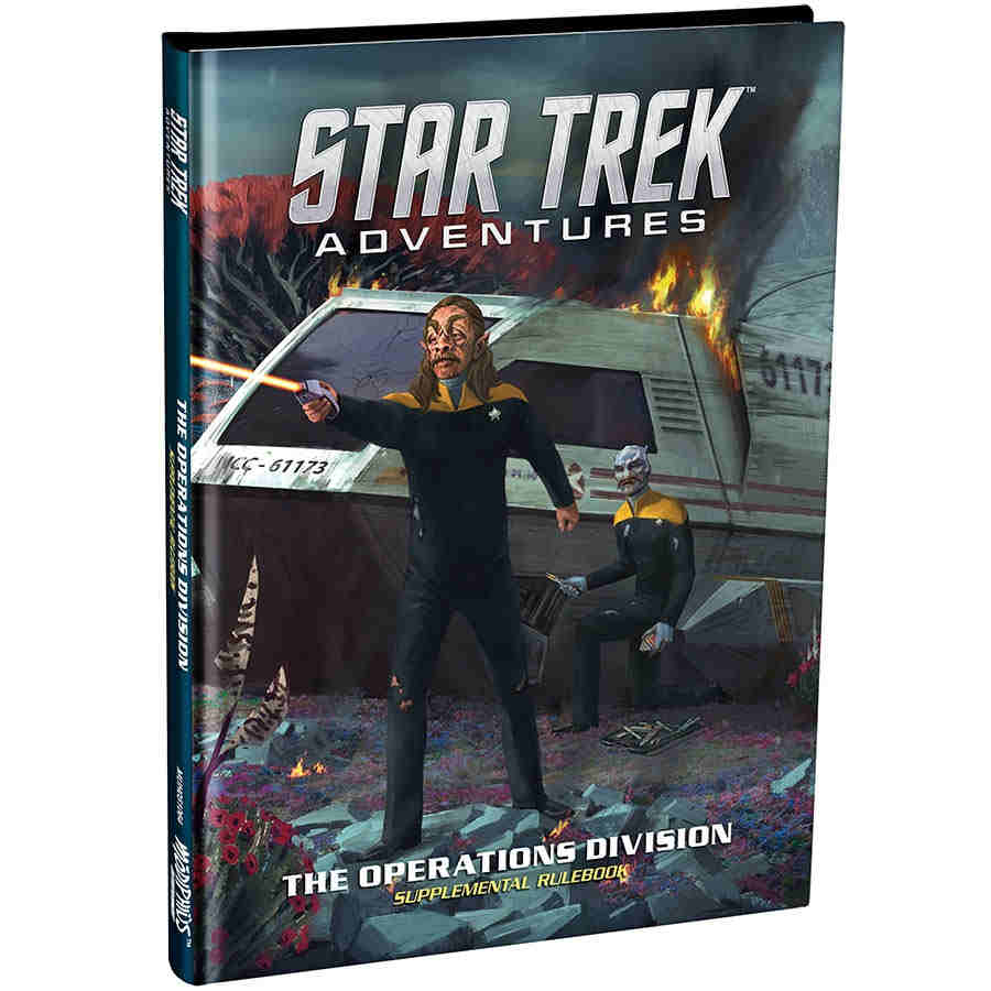 Star Trek Adventures: The Operations Division Supplemental Rulebook | Dragon's Lair Comics and Fantasy Houston TX