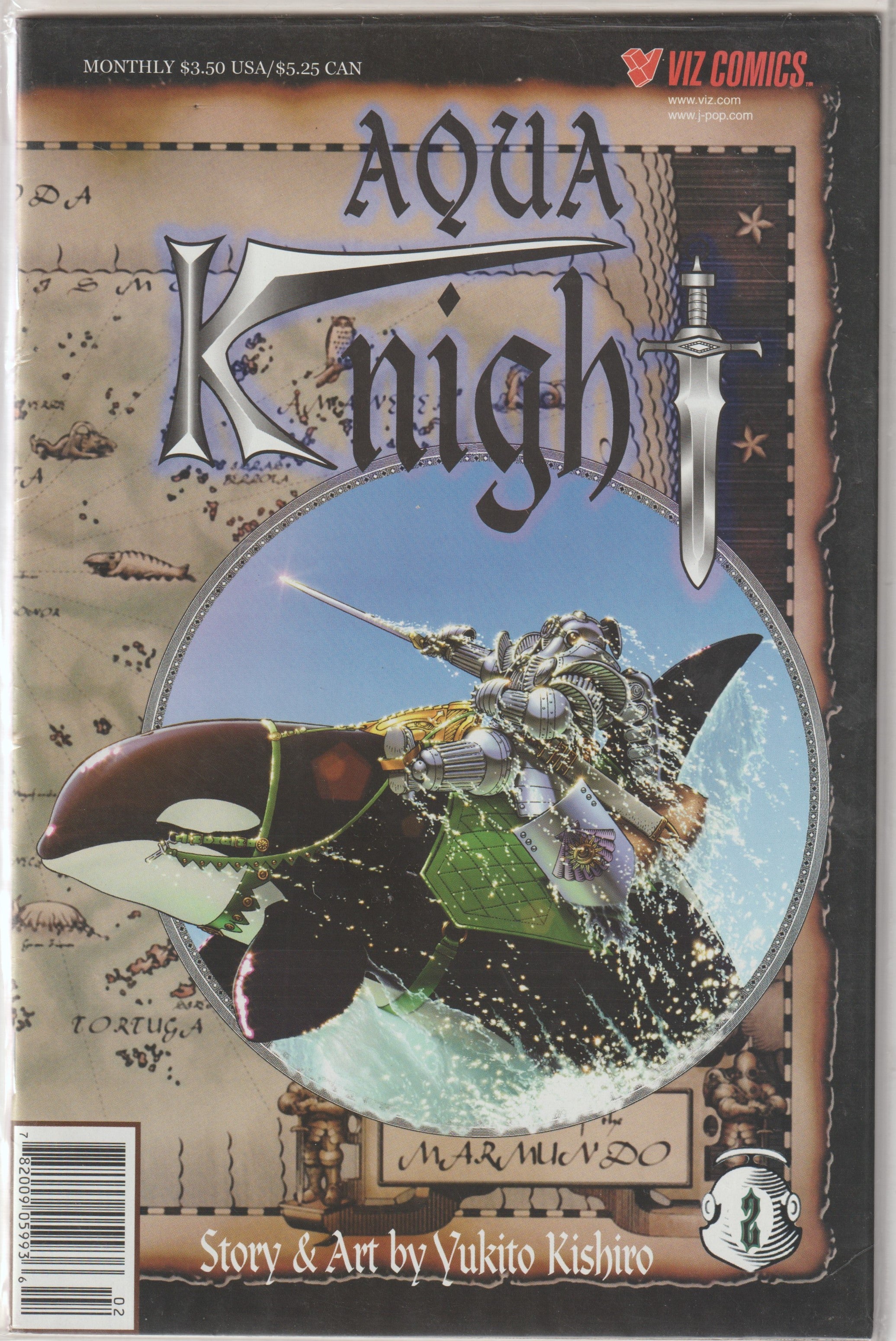 Aqua Knight #2 (2000) | Dragon's Lair Comics and Fantasy Houston TX
