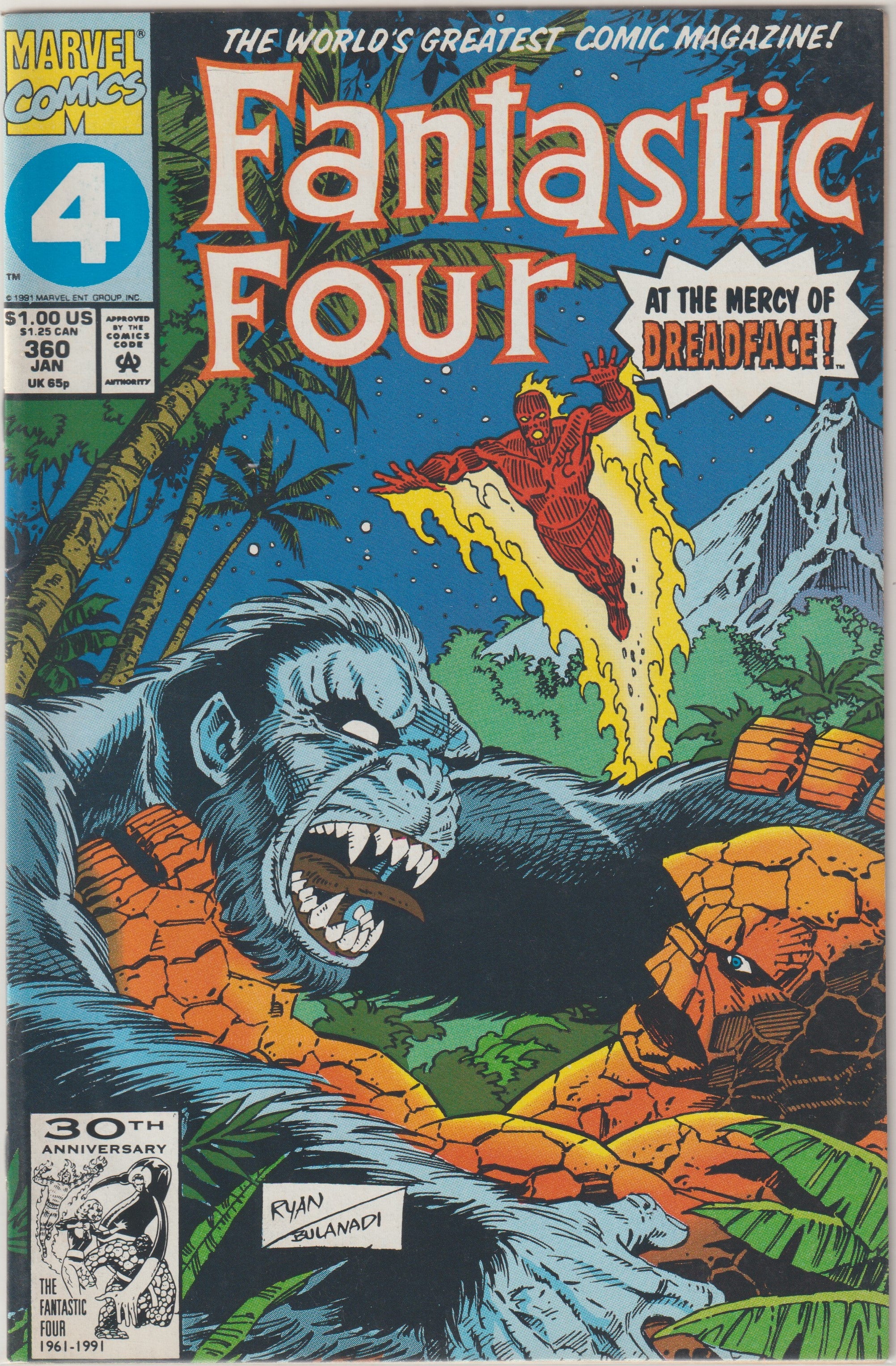 Fantastic Four #360 (1991) | Dragon's Lair Comics and Fantasy Houston TX