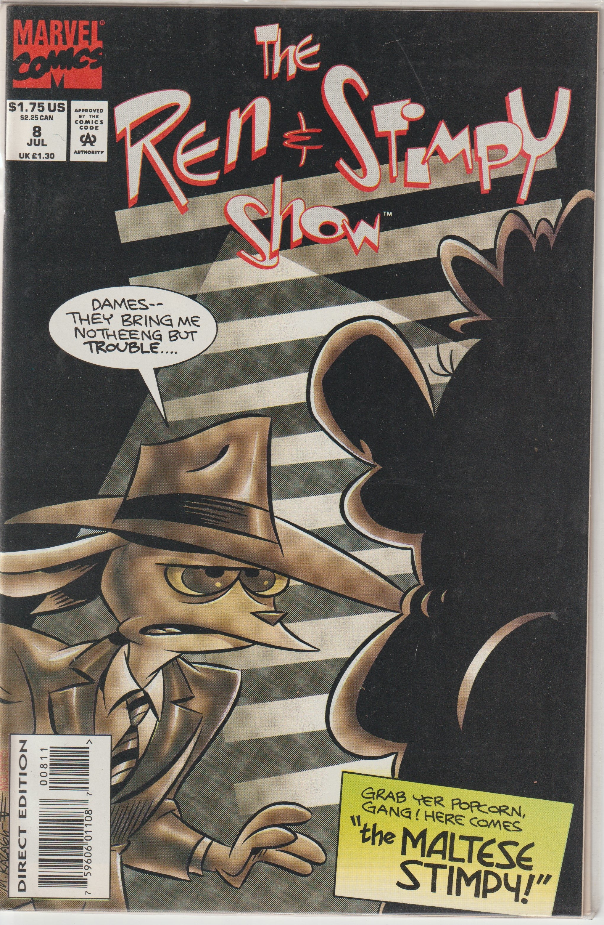 Ren and Stimpy #8 (1992) | Dragon's Lair Comics and Fantasy Houston TX