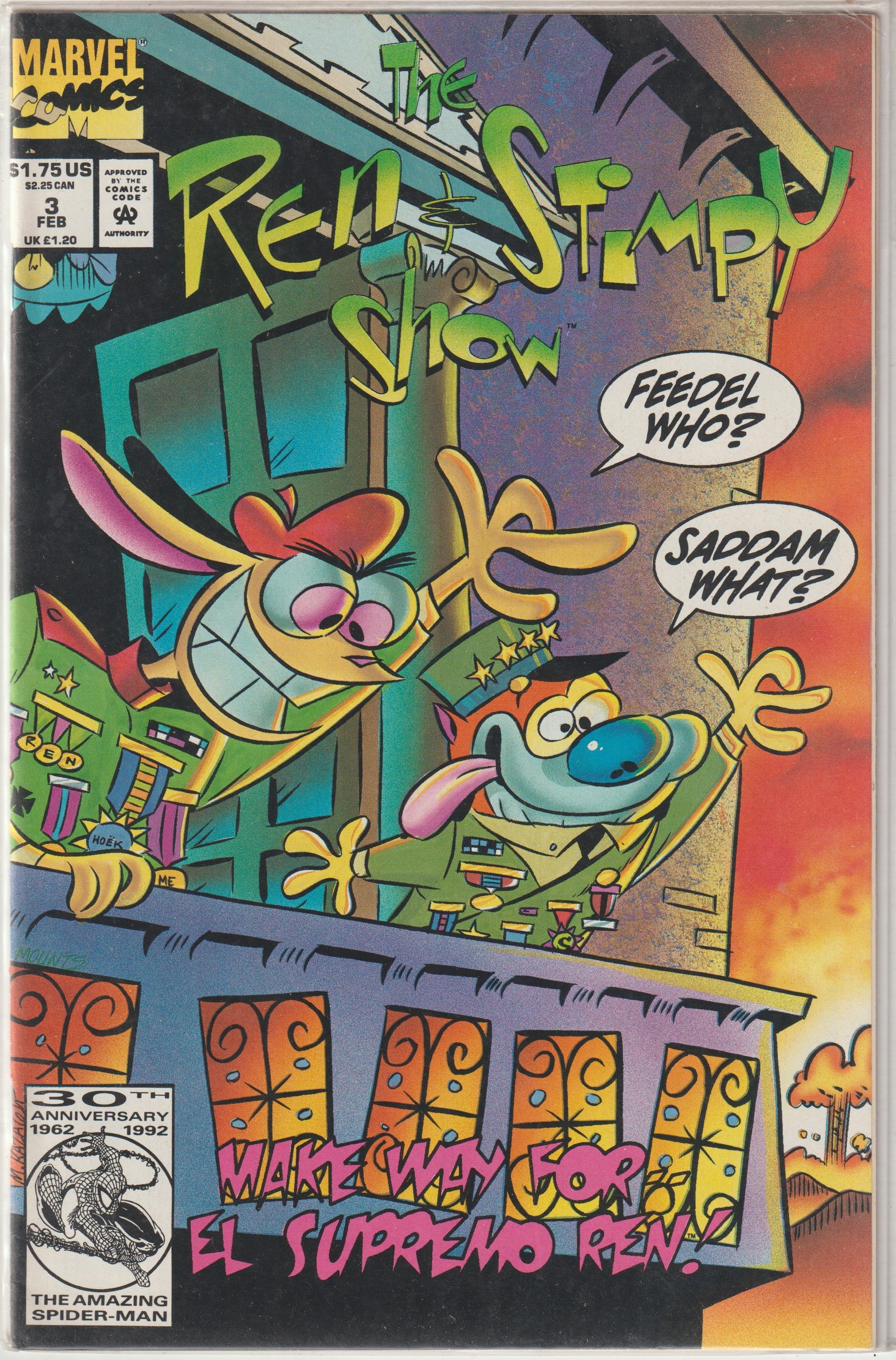 Ren and Stimpy #3 (1992) | Dragon's Lair Comics and Fantasy Houston TX