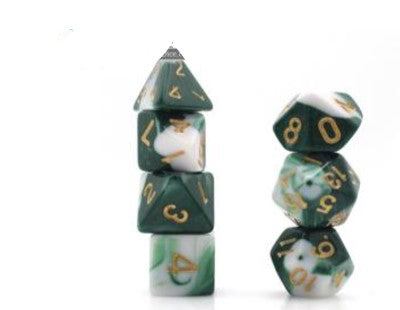 Game Habit Saint Patrick's Happy Hour Poly 7 Dice Set | Dragon's Lair Comics and Fantasy Houston TX