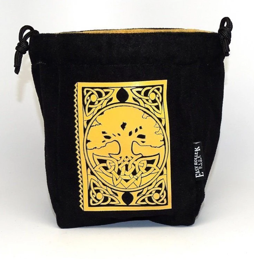 Easy Roller Spell Book Reversible Microfiber Self-Standing Large Dice Bag | Dragon's Lair Comics and Fantasy Houston TX