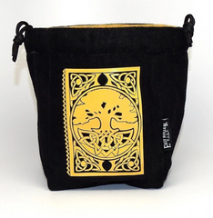 Easy Roller Spell Book Reversible Microfiber Self-Standing Large Dice Bag | Dragon's Lair Comics and Fantasy Houston TX