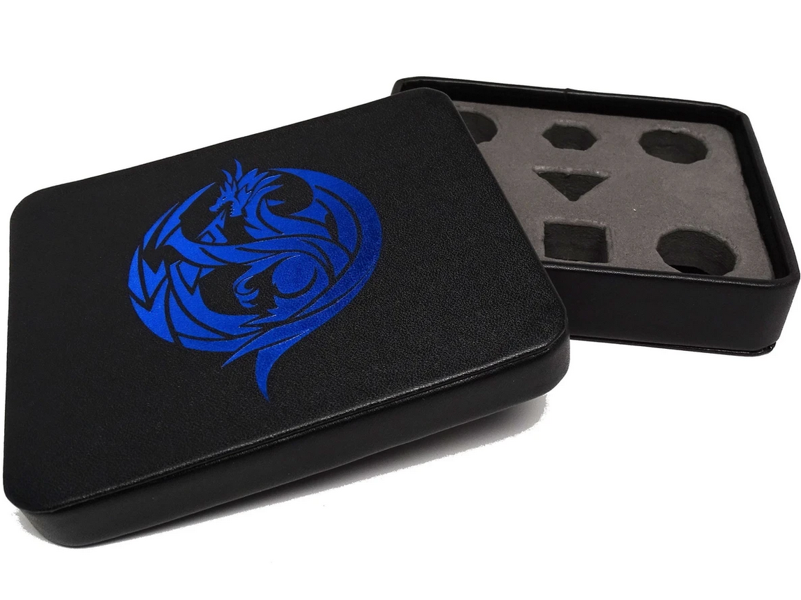 Easy Roller Dice Display and Storage Case - Blue Dragon Design | Dragon's Lair Comics and Fantasy Houston TX