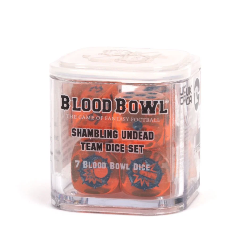 Blood Bowl: Shambling Undead Dice Set | Dragon's Lair Comics and Fantasy Houston TX