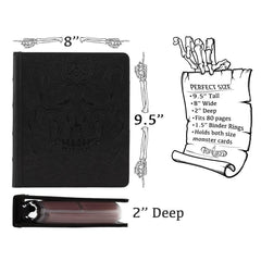 Forged Gaming: Curiosities Cache Card Binder Brown | Dragon's Lair Comics and Fantasy Houston TX
