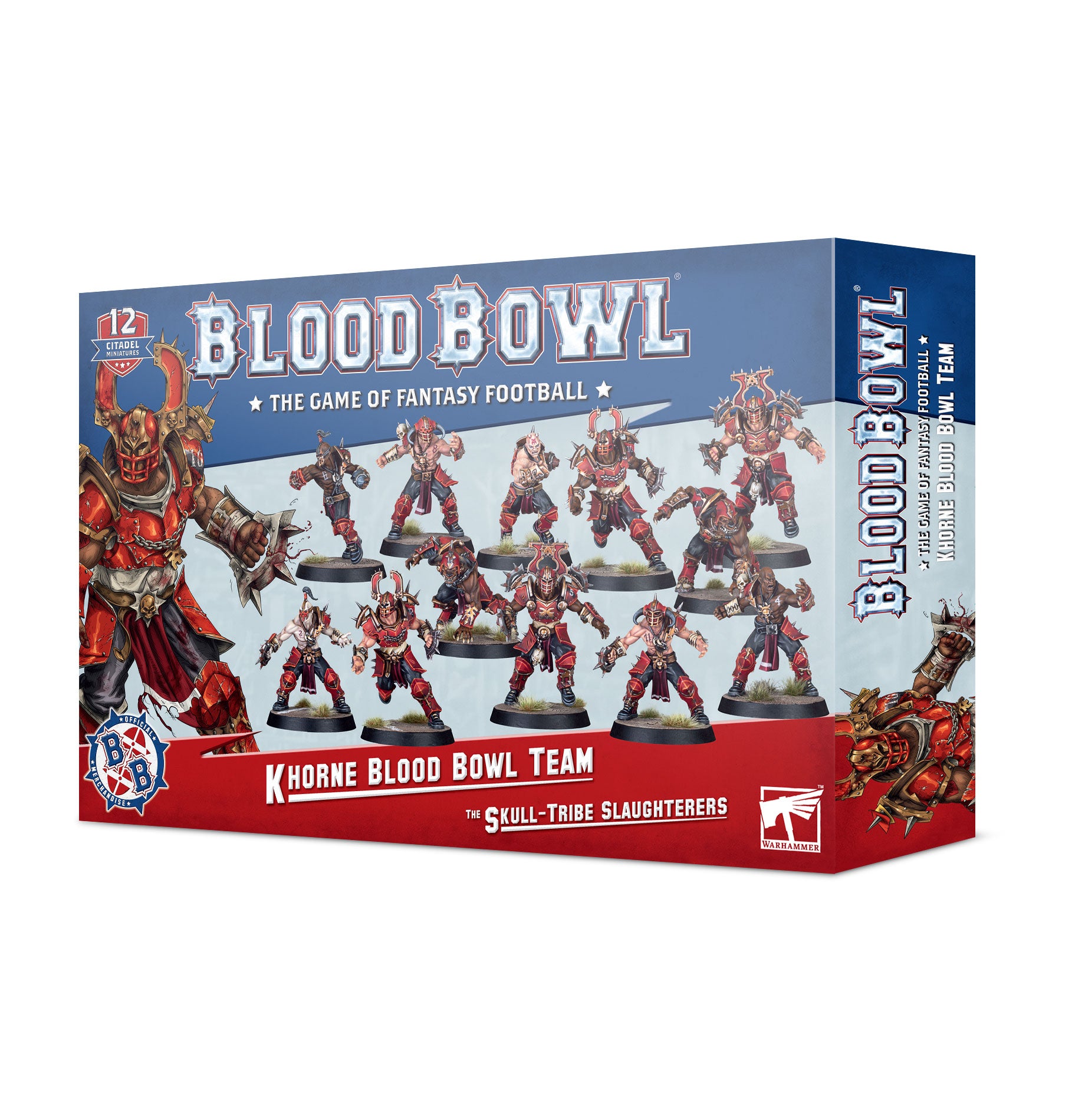 Blood Bowl: Team Khorne The Skull-tribe Slaughterers | Dragon's Lair Comics and Fantasy Houston TX