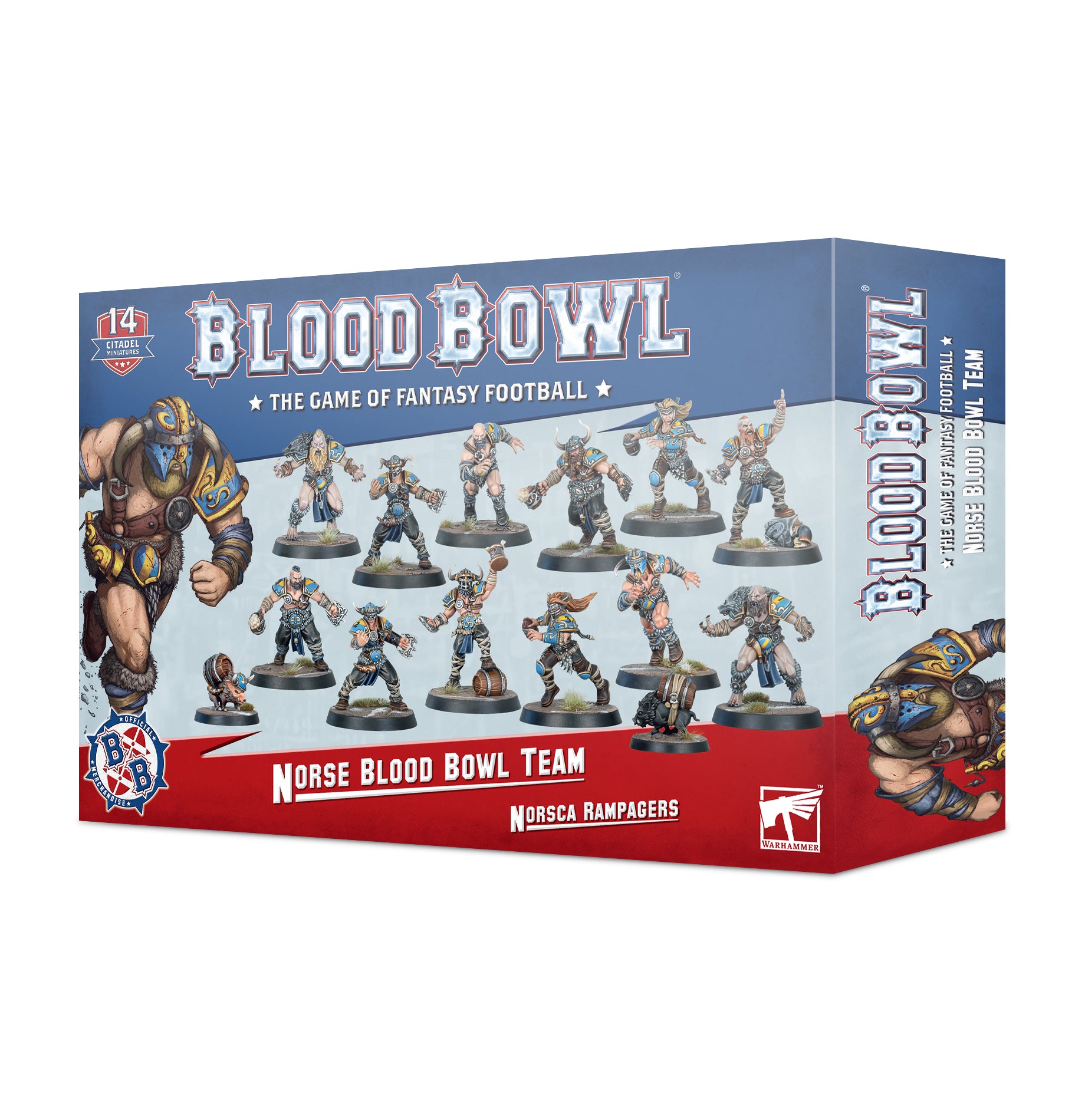 Blood Bowl: Norse Team Norsca Rampagers | Dragon's Lair Comics and Fantasy Houston TX
