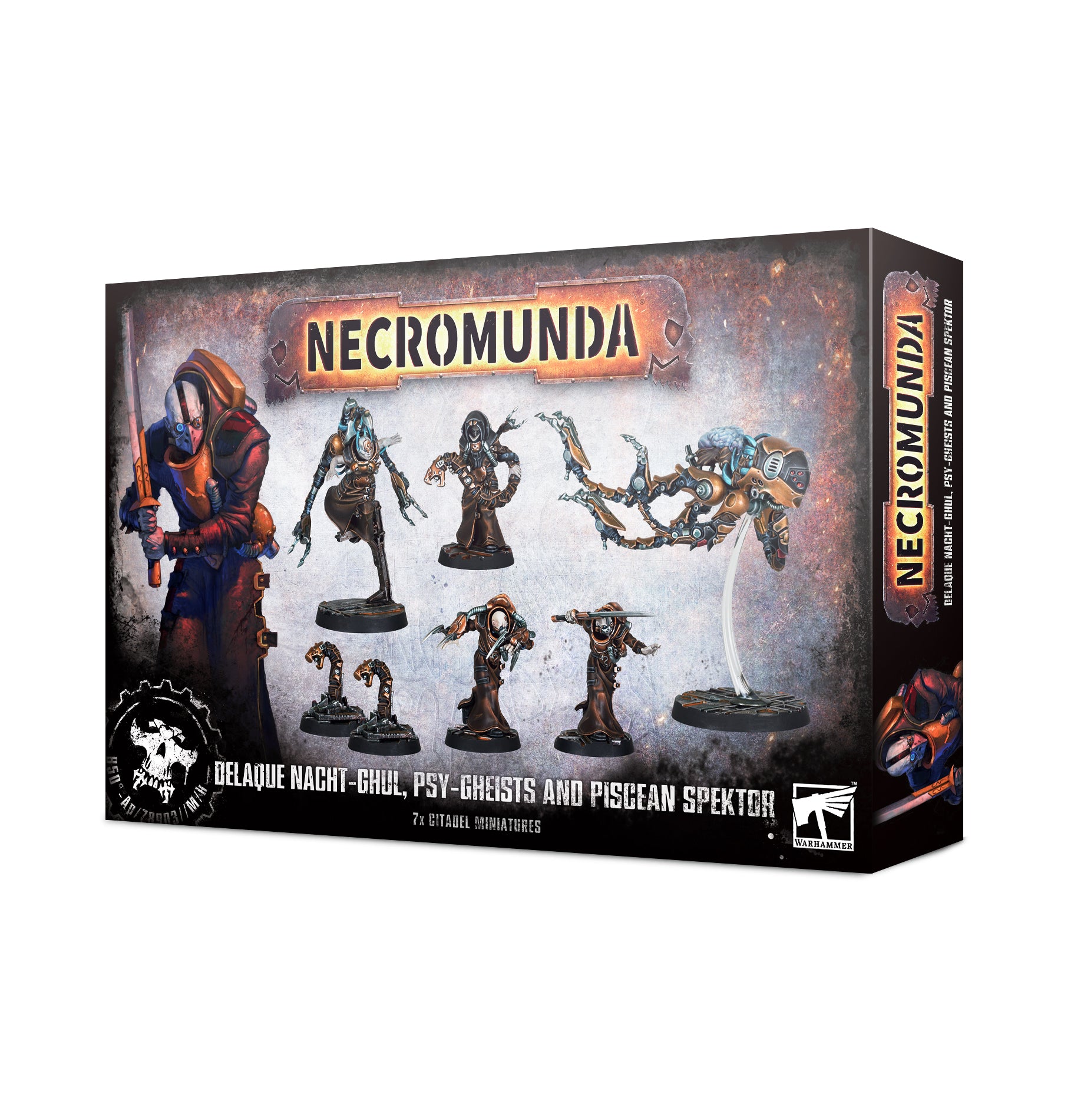 NECROMUNDA: Delaque Nacht-Ghul, Psy-Gheists and Piscean Spektor | Dragon's Lair Comics and Fantasy Houston TX