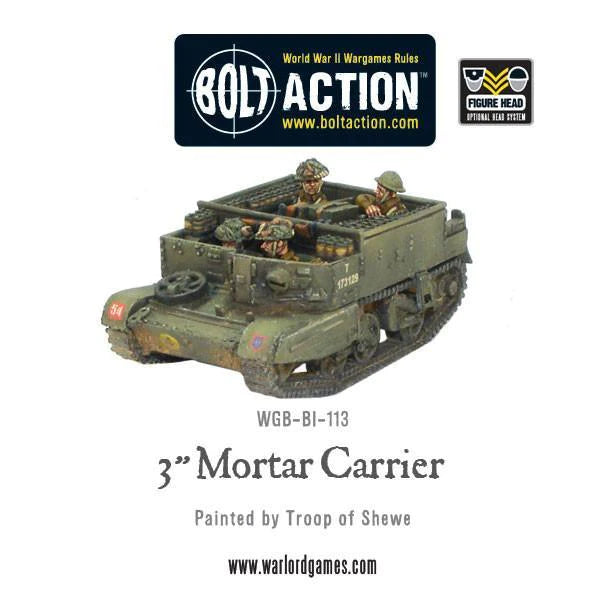 Bolt Action: 3" Mortar Carrier | Dragon's Lair Comics and Fantasy Houston TX