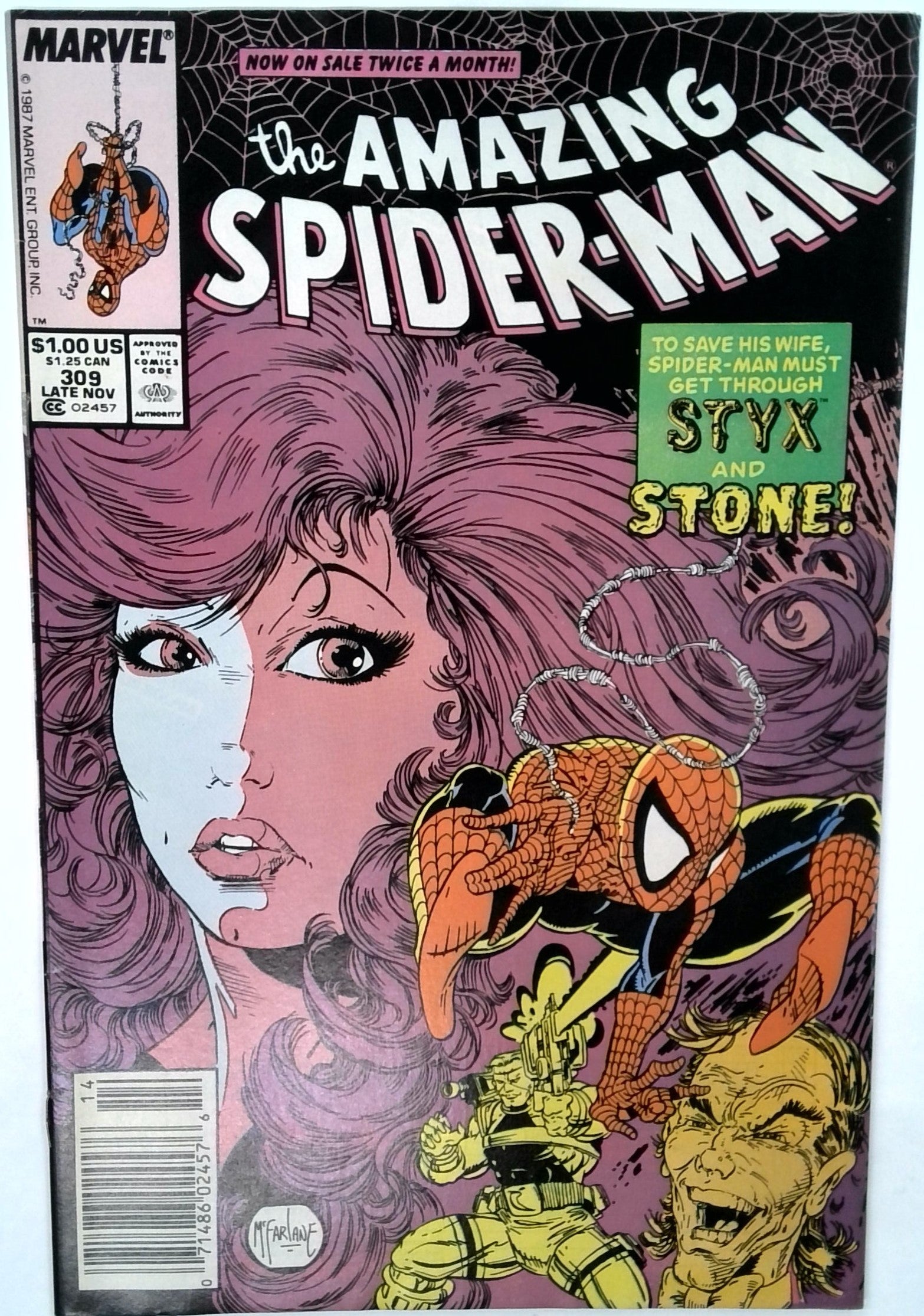 Amazing Spider-Man #309 (1988) | Dragon's Lair Comics and Fantasy Houston TX