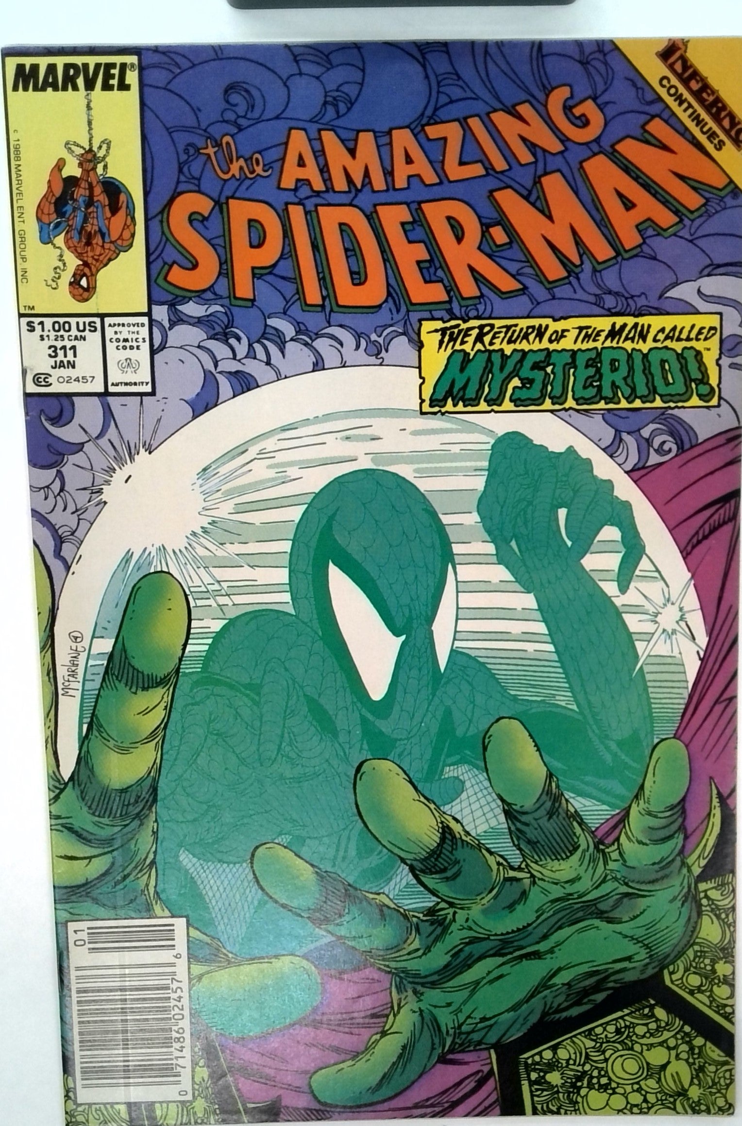 Amazing Spider-Man #311 (1989) | Dragon's Lair Comics and Fantasy Houston TX