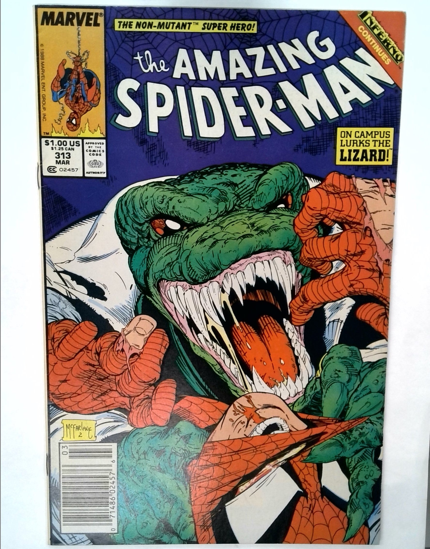 Amazing Spider-Man #313 (1989) | Dragon's Lair Comics and Fantasy Houston TX