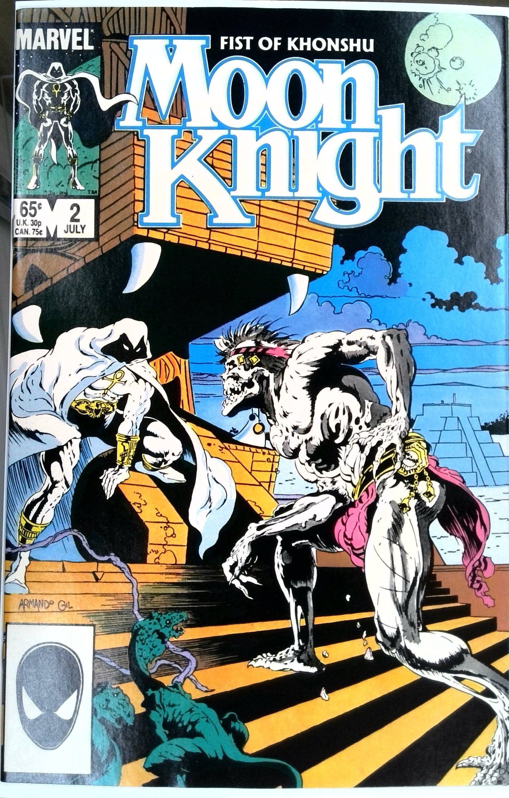 Moon Knight - Fist of Khonshu #2 (1985) | Dragon's Lair Comics and Fantasy Houston TX