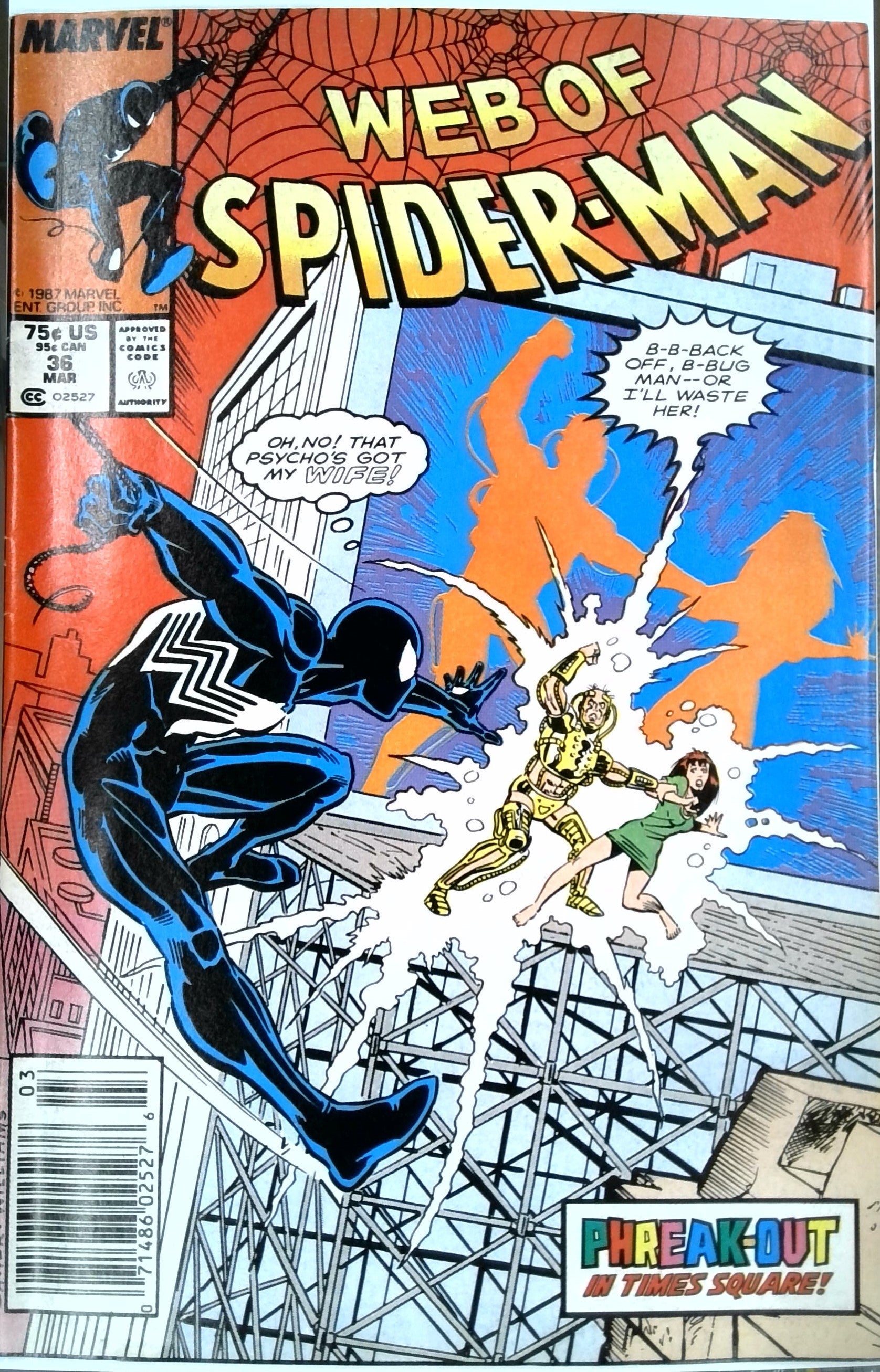 Web of Spider-man #36 (1988) | Dragon's Lair Comics and Fantasy Houston TX
