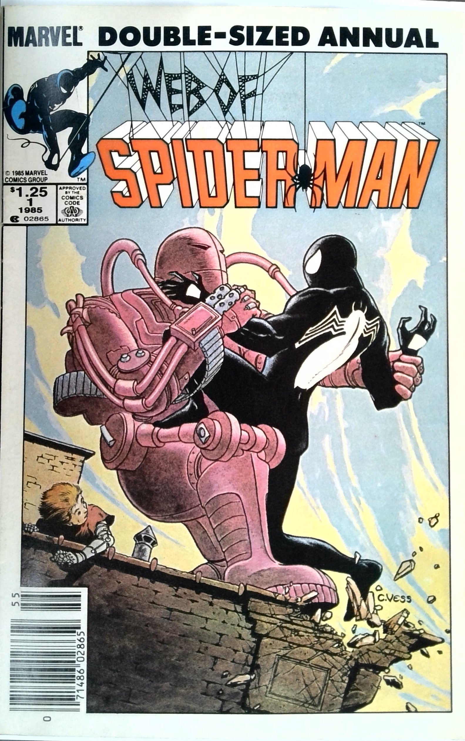 Web of Spider-man Annual #1 (1985) | Dragon's Lair Comics and Fantasy Houston TX