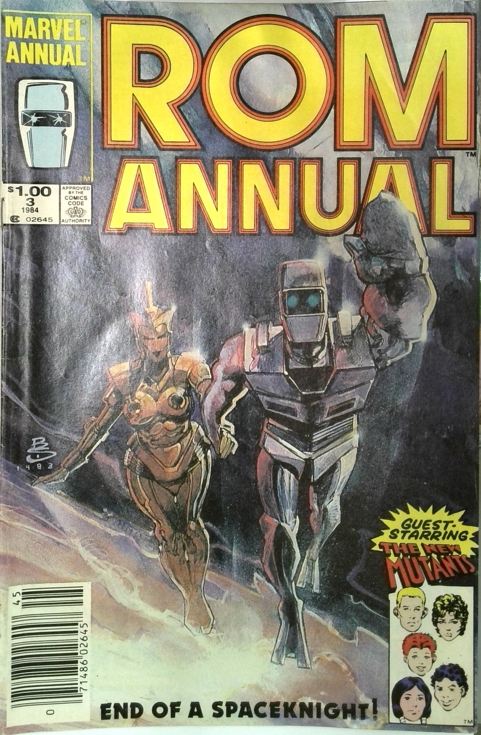 ROM Annual #3 (1984) | Dragon's Lair Comics and Fantasy Houston TX