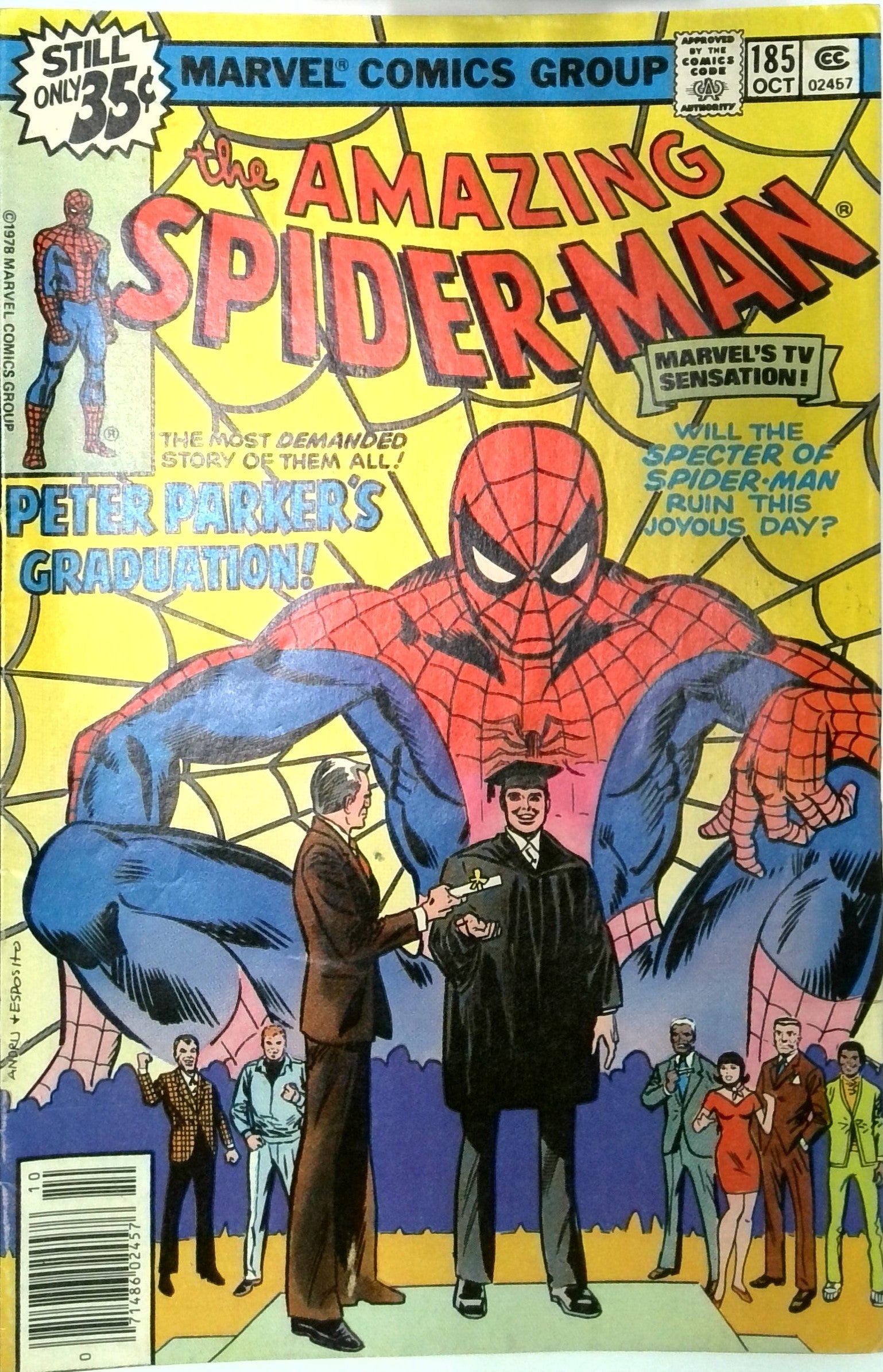 Amazing Spider-man  #185 | Dragon's Lair Comics and Fantasy Houston TX